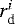 $r_{\textrm{d}}^i$