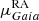 $ \mu^{\mathrm{RA}}_{Gaia} $