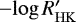 $-{\log R^{\prime}_{\mathrm{HK}}}$