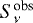 $S_{\nu}^{\textrm{obs}}$