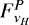 $F^{P}_{\nu_H}$