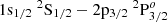 $ 1{\rm s}_{1/2}\ ^2{\rm S}_{1/2}-2{\rm p}_{3/2} \ ^2{\rm P}^o_{3/2} $