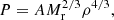 $$ \begin{aligned} P=AM_{\rm r}^{2/3}\rho ^{4/3} ,\end{aligned} $$