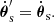 $$ \begin{aligned} \dot{\boldsymbol{\theta }}_{\rm s}^{\prime }&= \dot{\boldsymbol{\theta }}_{\rm s} {.} \end{aligned} $$