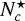 $N^{\star}_{c}$