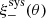 $ \xi_-^{\rm sys}(\theta) $