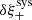 $ \delta\xi_+^{\rm sys} $
