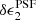 $ \delta \epsilon_2^{\rm PSF} $