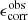 $ \epsilon^{\mathrm{obs}}_{\mathrm{corr}} $