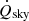 $ \dot{Q}_{\mathrm{sky}} $