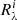 $ R_{\lambda}^i $