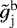 $\tilde{g}^{{\mathrm{b}}}_{\mathrm{j}}$