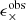 $ \epsilon^{\mathrm{obs}}_{\mathrm{\times}} $