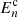 $ E_n^{\rm c} $