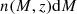 $$ \begin{aligned} n(M,z)\mathrm{d}M \end{aligned} $$