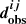 $ \boldsymbol{d_{\mathrm{obs}}^{ij}} $