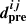 $ \boldsymbol{d_{\mathrm{pre}}^{ij}} $