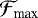 $\mathcal F_{\textrm{max}}$