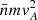 $ \bar{n}mv_A^2 $