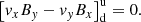 $$ \begin{aligned}&\left[{ v}_x B_{ y} -{ v}_{ y} B_x \right]^\mathrm{u} _{\rm d} = 0. \end{aligned} $$