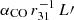 $ \alpha_{\mathrm{CO}}\,r_{31}^{-1}\,L{\prime} $