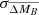 $ \sigma_{\overline{\Delta M_B}} $