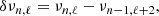 $$ \begin{aligned} \delta \nu _{n,\ell }=\nu _{n,\ell }-\nu _{{n-1},\ell +2}, \end{aligned} $$