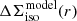 $ \Delta \Sigma_{\mathrm{iso}}^{\mathrm{model}}(r) $