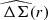 $ \widehat{\Delta\Sigma}(r) $
