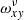 $ \omega_{x{\it y}}^\nu $