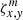 $ \zeta_{x,{\it y}}^m $