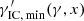 $ \gamma^\prime_{{\rm IC,\,min}}(\gamma,x) $