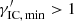 $ \gamma^\prime_{{\rm IC,\,min}} > 1 $