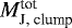 $M_{\textrm{J, clump}}^{\textrm{tot}}$