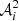 $ \mathcal{A}_{i}^2 $