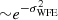 $ {\sim}e^{-\sigma_{\rm WFE}^2} $