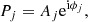 $$ \begin{aligned} P_j = A_j \mathrm{e}^{\mathrm{i} \phi _j}, \end{aligned} $$