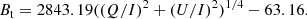 $$ \begin{aligned} B_{\rm t}=2843.19 ((Q/I)^{2}+(U/I)^{2})^{1/4}-63.16.\end{aligned} $$