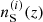 $ n_{\mathrm{S}}^{(i)}(z) $