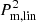 $ P_{\mathrm{m, lin}}^{2} $