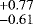 $^{&#x002B;0.77}_{-0.61}$