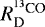 $R_{\textrm{D}}^{^{13}\textrm{CO}}$
