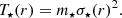 $$ \begin{aligned} T_\star (r) = m_\star \sigma _\star (r)^2. \end{aligned} $$