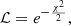 $$ \begin{aligned} \mathcal{L} = e^{-\frac{\chi ^2}{2}} ,\end{aligned} $$