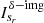 $ I_ {s_{r}} ^ {\delta-{\rm img}} $