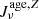 $ J_{\nu}^{\mathrm{age},{Z}} $