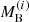 $ M_{\mathrm{B}}^{(i)} $