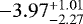 $-3.97^{&#x002B;1.01}_{-2.27}$