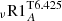 $ _{\rm{\nu}}{\rm R1}_A^{\rm T6.425} $