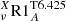 $ ^X_{\rm{\nu}}{\rm R1}_A^{\rm T6.425} $